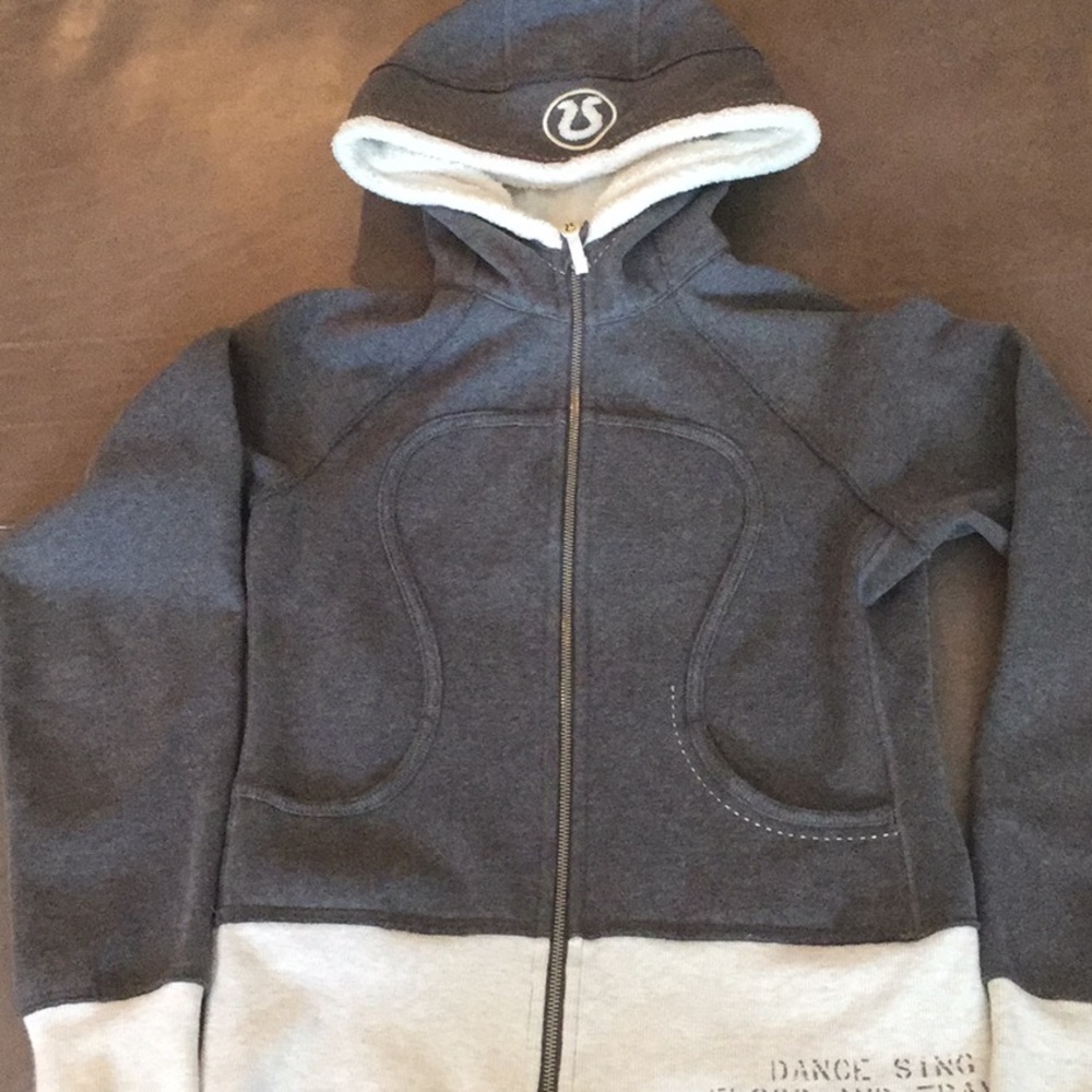 Lululemon Special edition grey hoodie